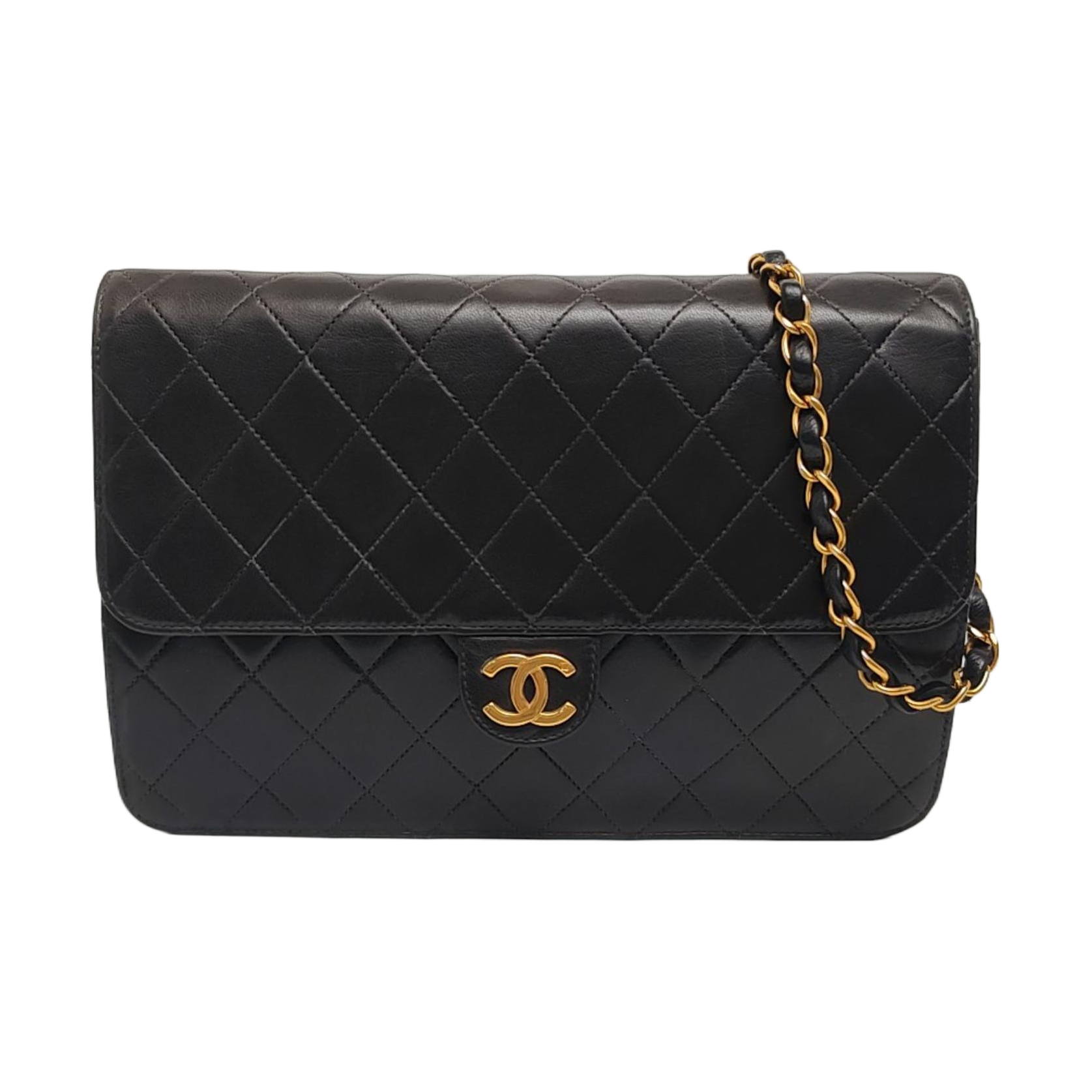 Quilted Lambskin Black