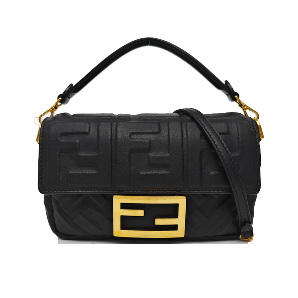 Baguette Mini Lambskin Black