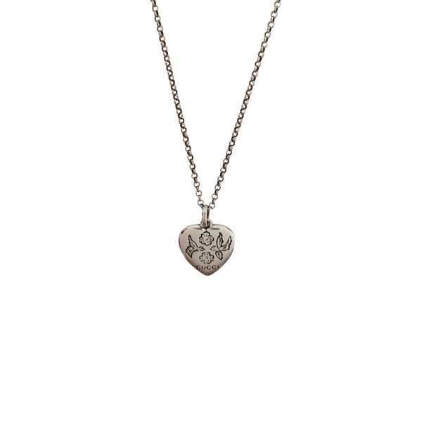 Blind For Love 925 Sterling Silver Necklace