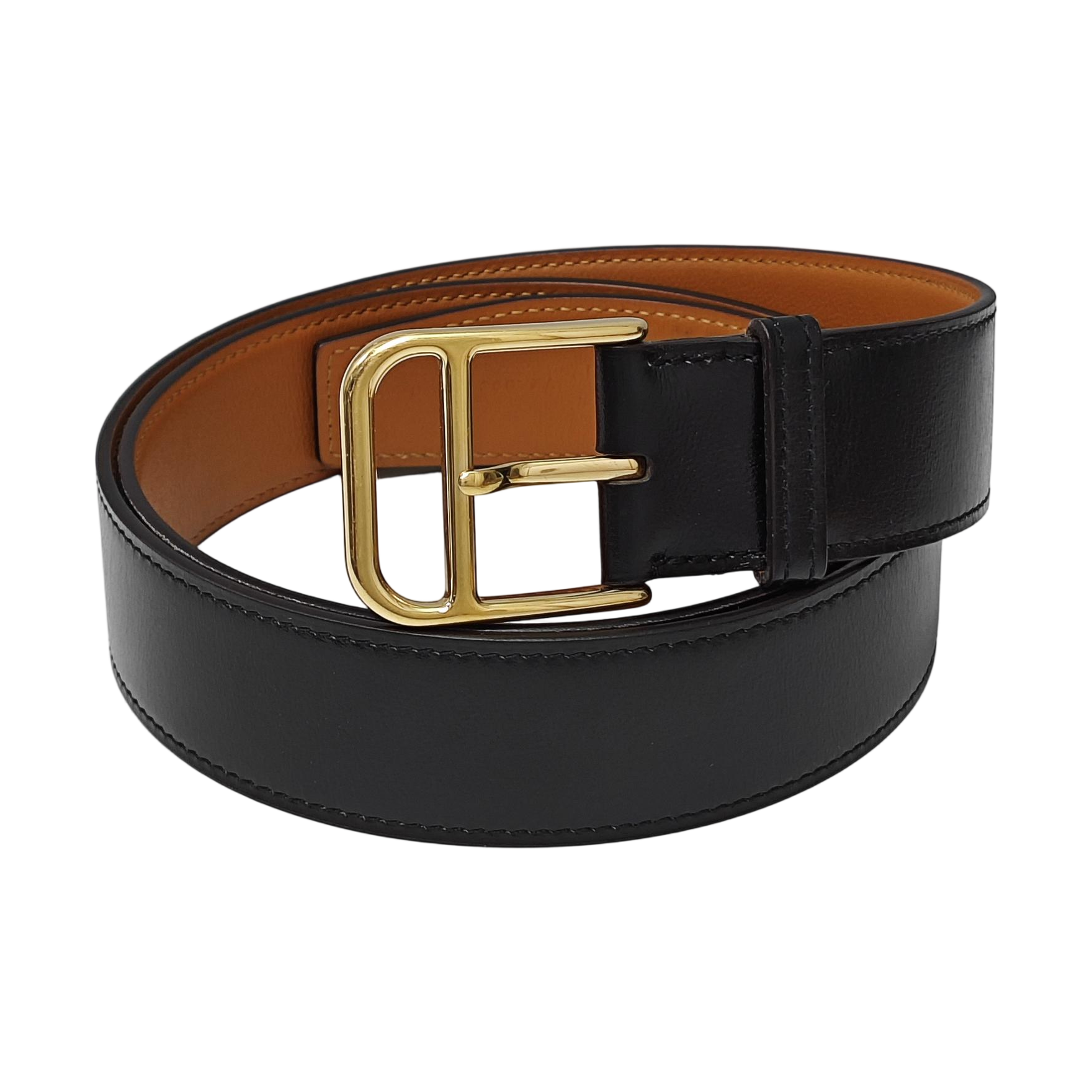 Leather Belt Black