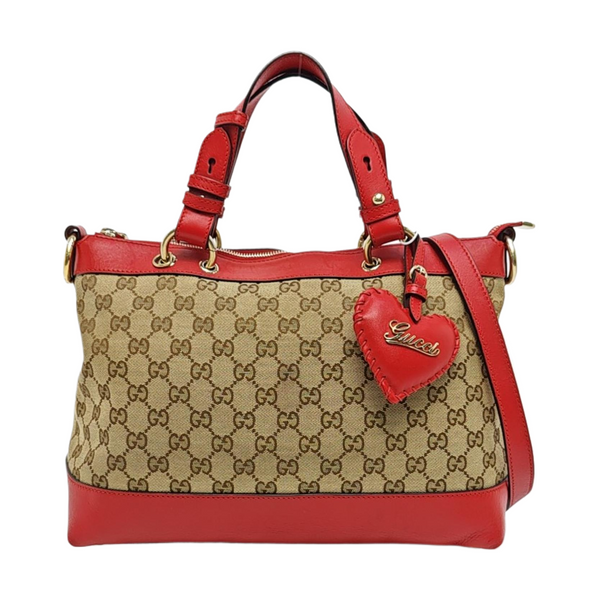 Monogram Canvas Tote Bag Beige