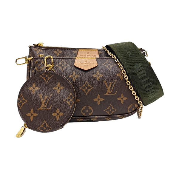 MULTI Monogram Coated Canvas Brown