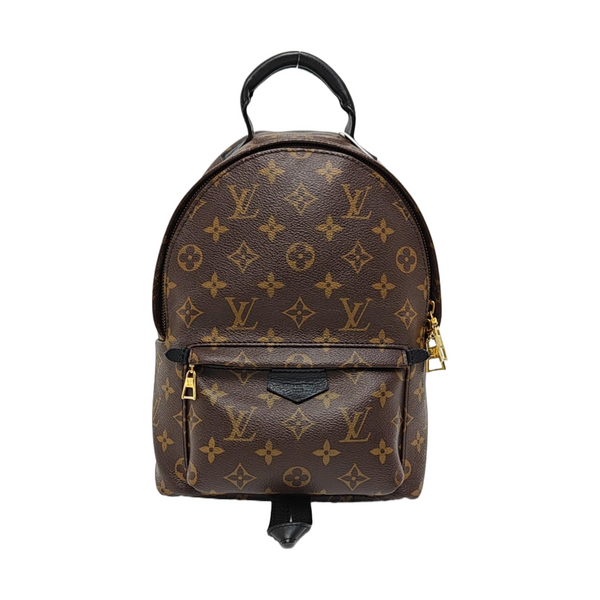 PALM SPRINGS PM Monogram Coated Canvas Brown