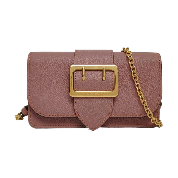 Buckle Mini Calfskin Beige