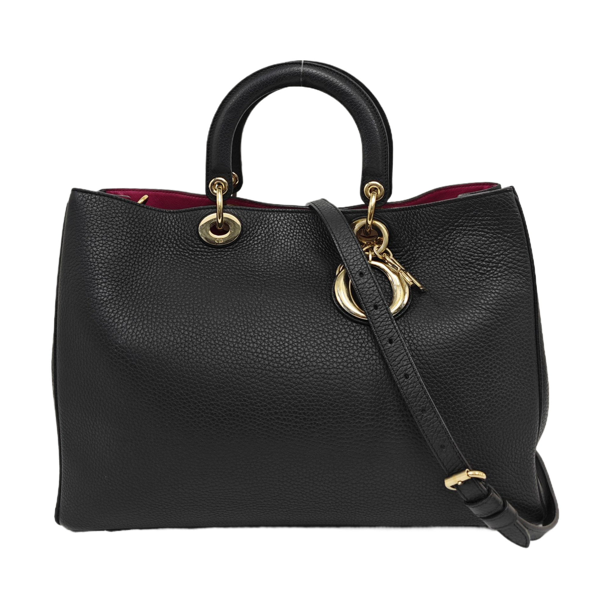 Diorissimo Medium Calfskin Black