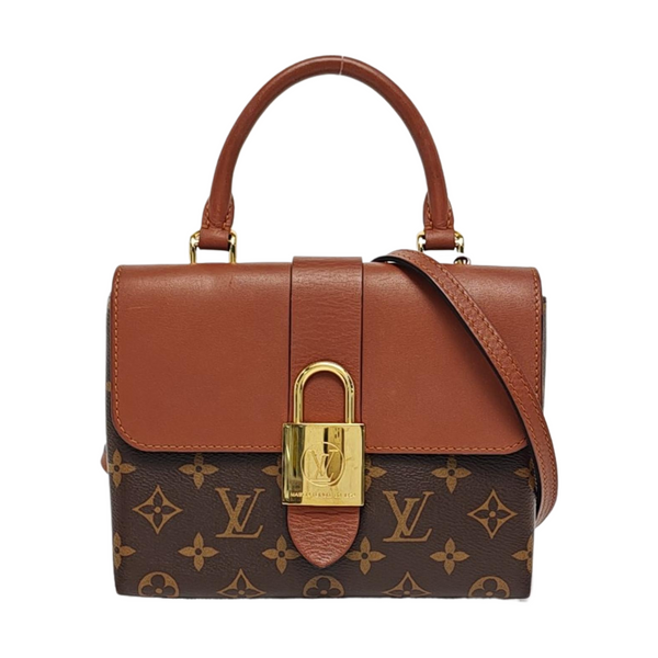 LOCKY BB Monogram Coated Canvas Brown
