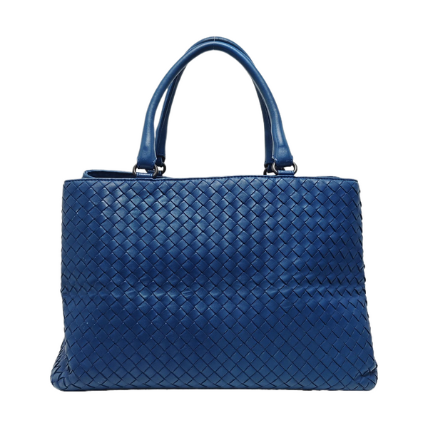 Calfskin Tote Bag Blue