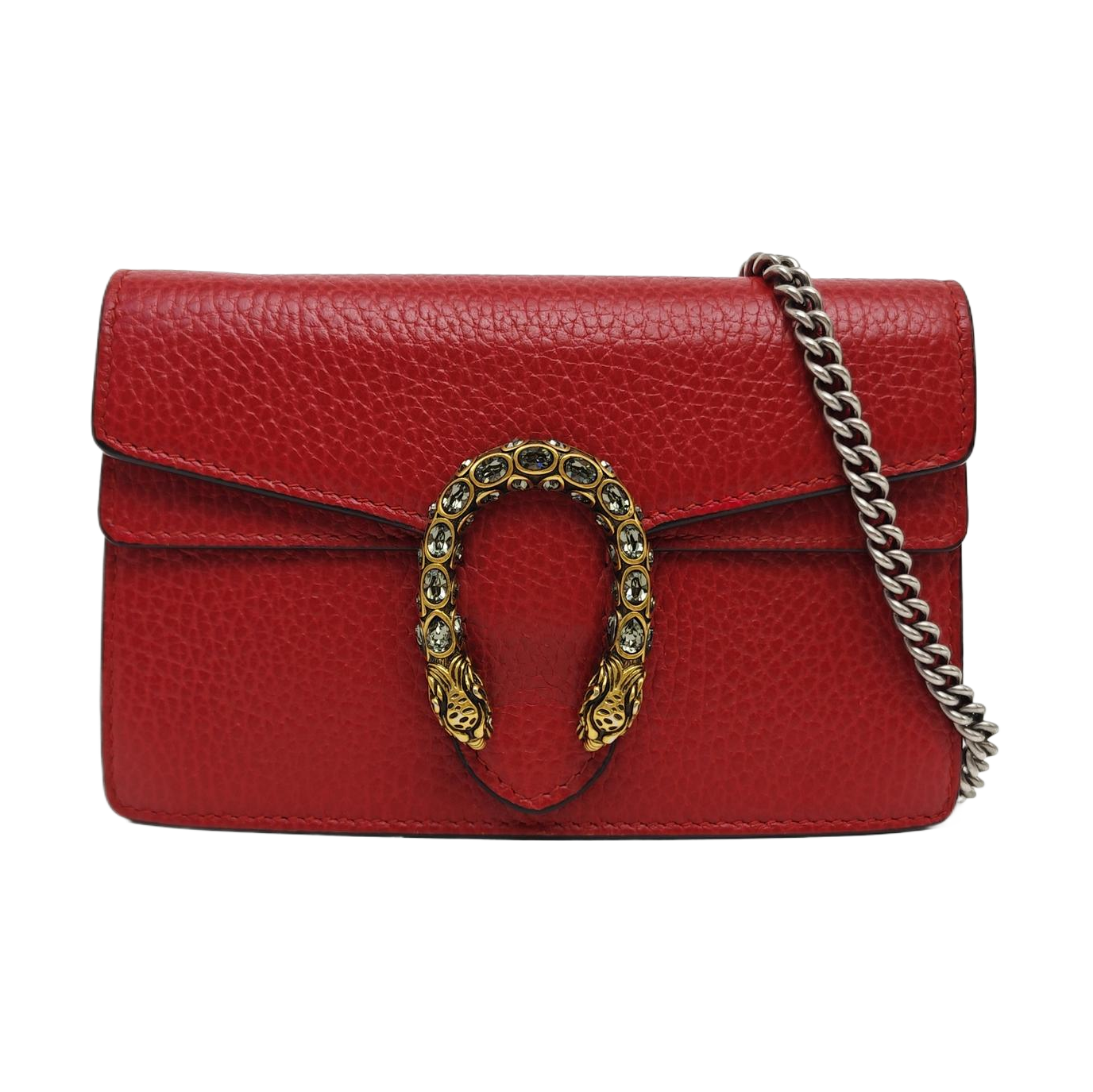 Dionysus Super Mini Calfskin Red