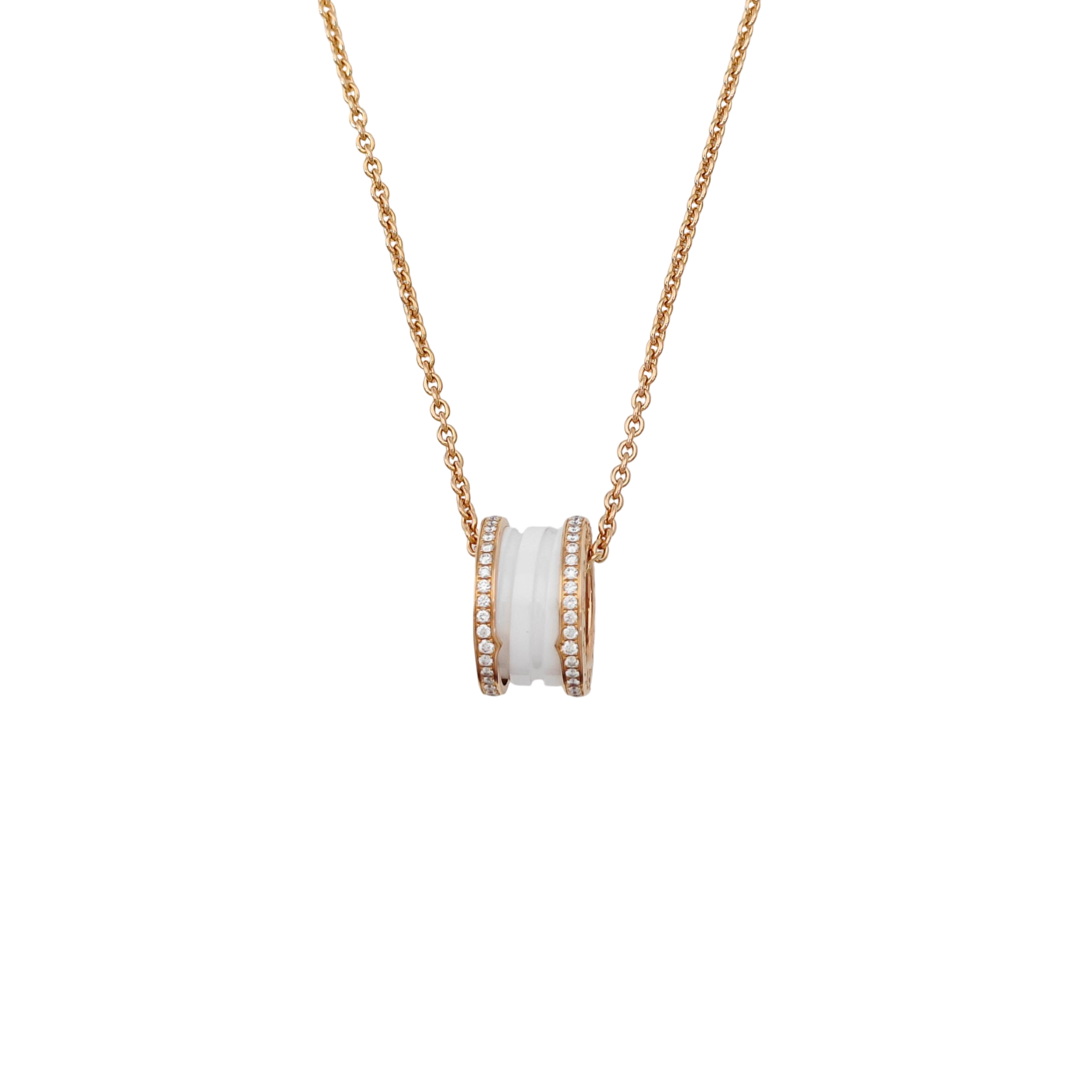 B.ZERO1 18k Rose Gold Necklace