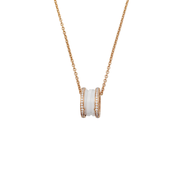 B.ZERO1 18k Rose Gold Necklace