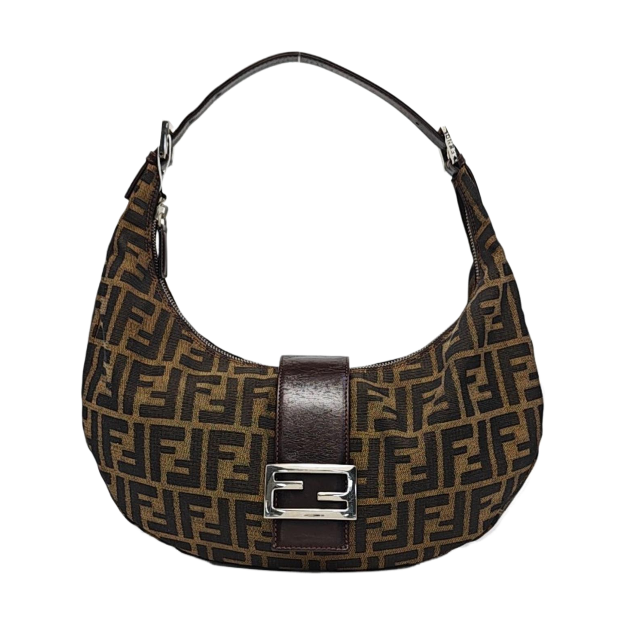 Canvas Shoulder Bag Brown
