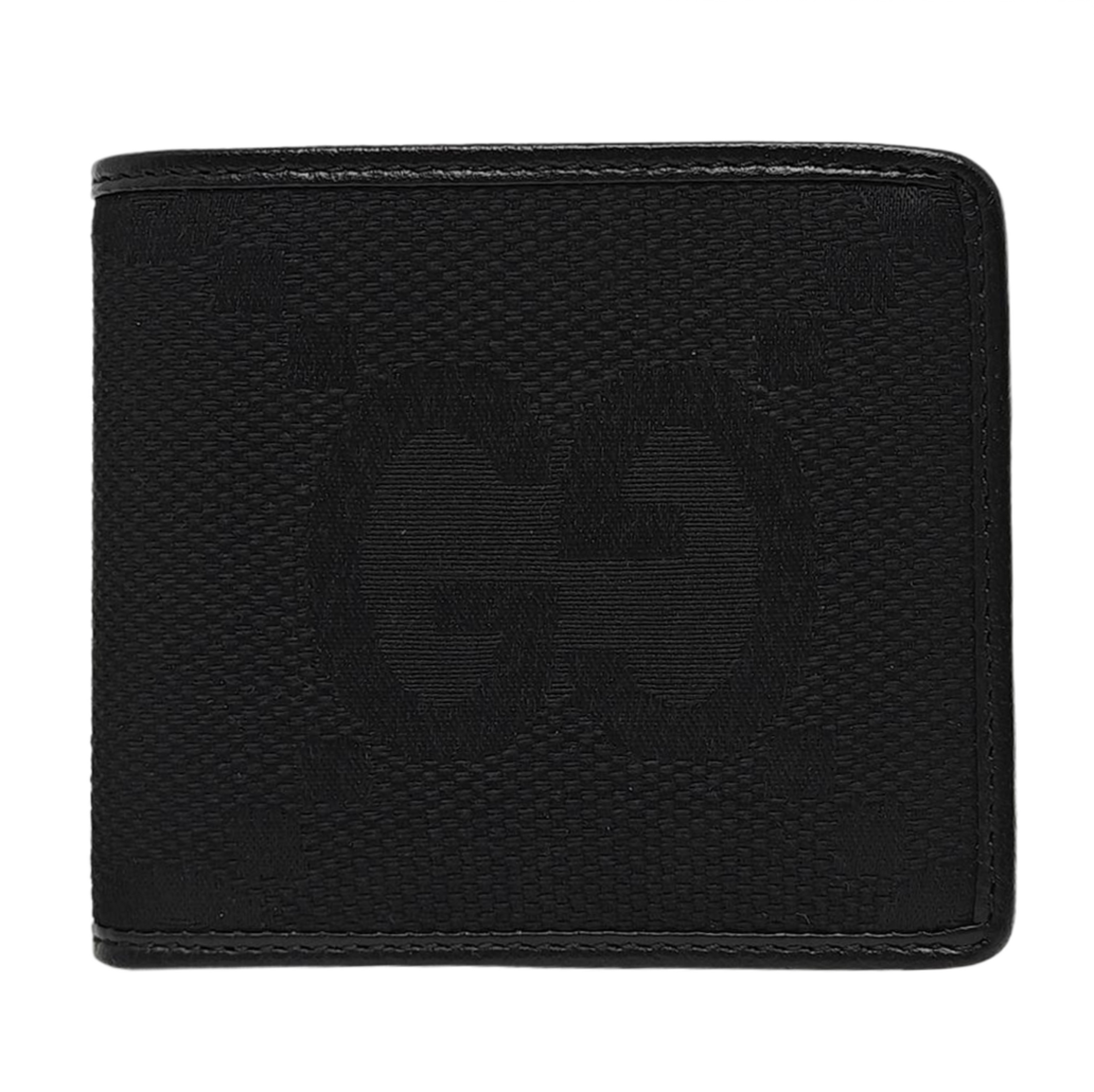 Monogram Calfskin Wallet Black
