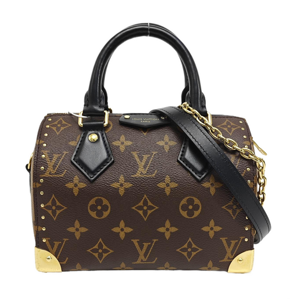 SPEEDY TRUNK 20 Monogram Coated Canvas Brown