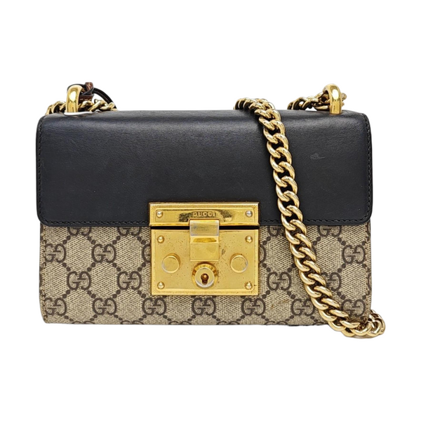 Padlock Small Monogram Coated Canvas Multicolor