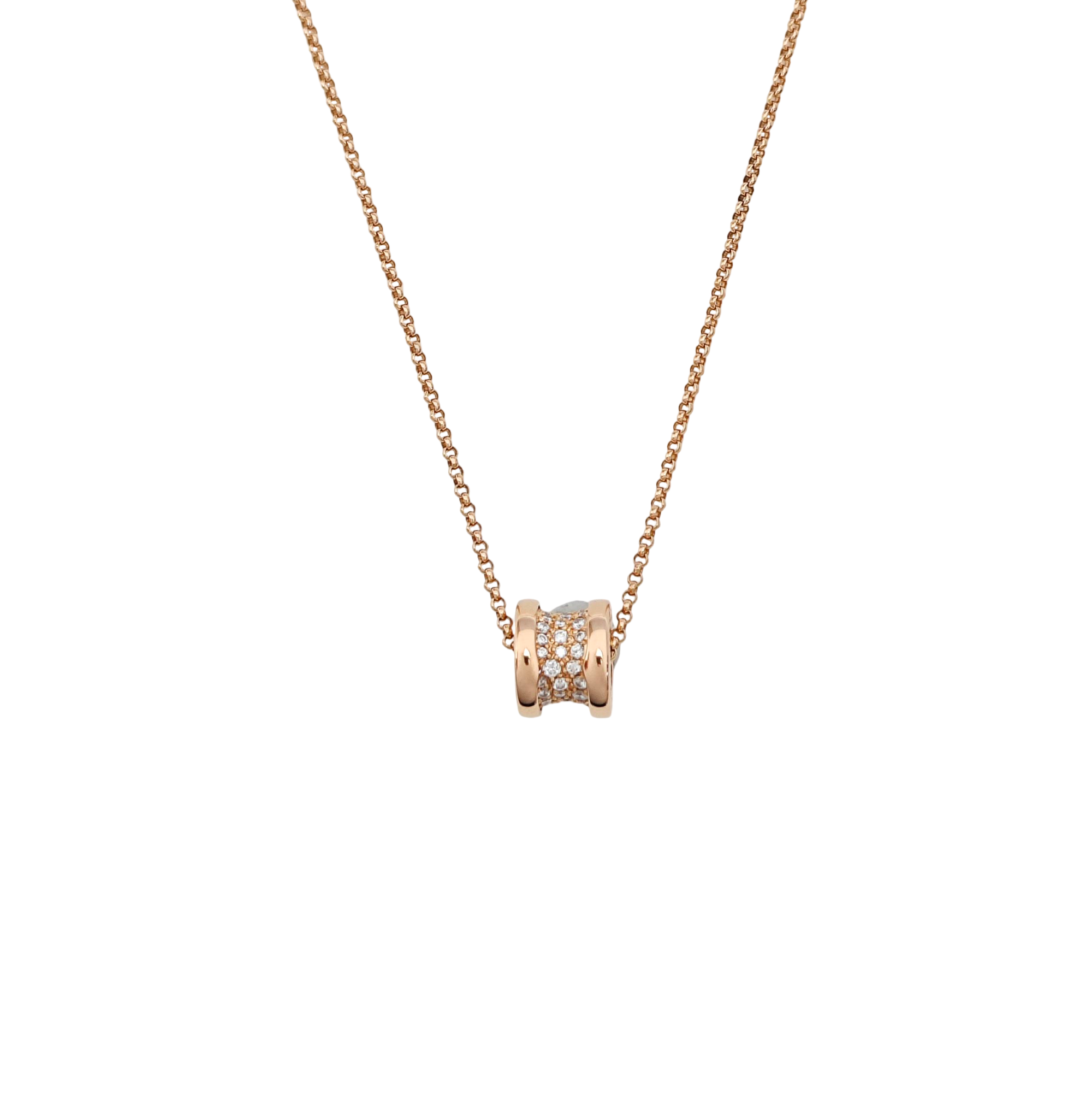 B.ZERO1 18k Rose Gold Necklace