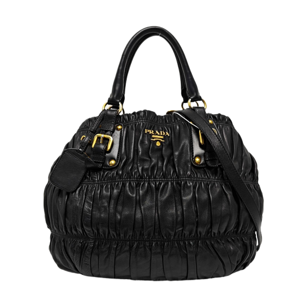 Gaufre Calfskin Black