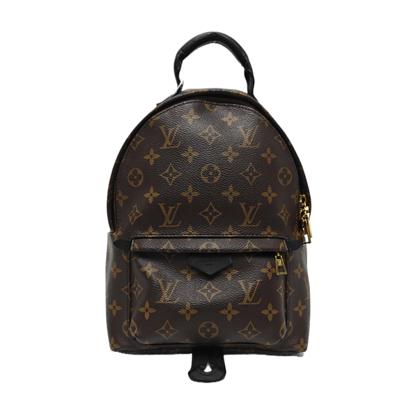 PALM SPRINGS PM Monogram Coated Canvas Brown