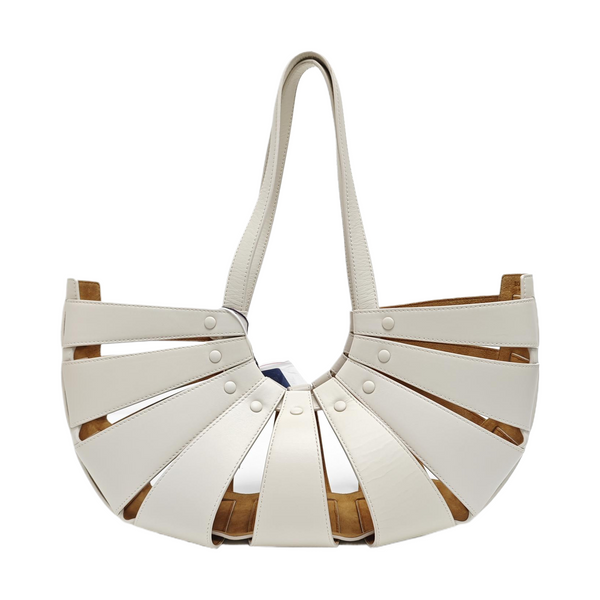 The Shell Calfskin White