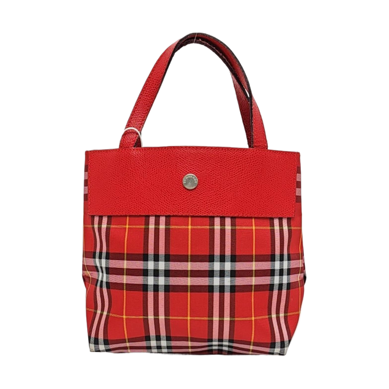 Nylon Tote Bag Red