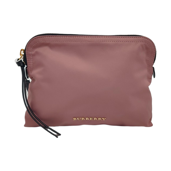 Nylon Clutch Pink