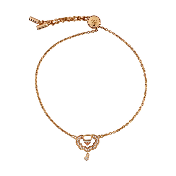 925 Sterling Silver Rose Gold Bracelet