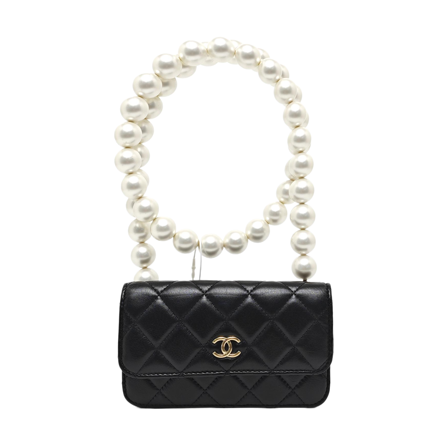 WOC Quilted Calfskin Black