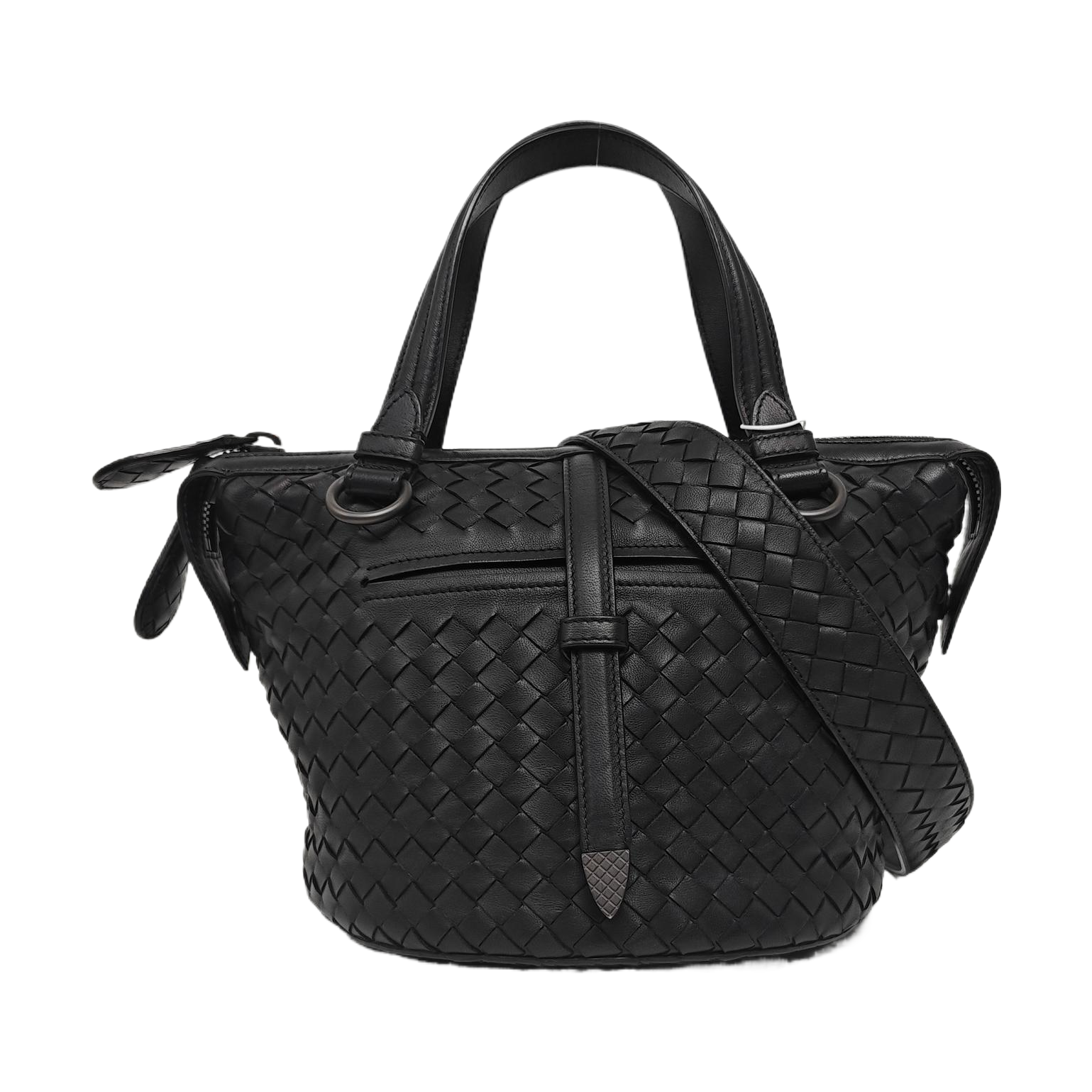 Lambskin Shoulder Bag Black