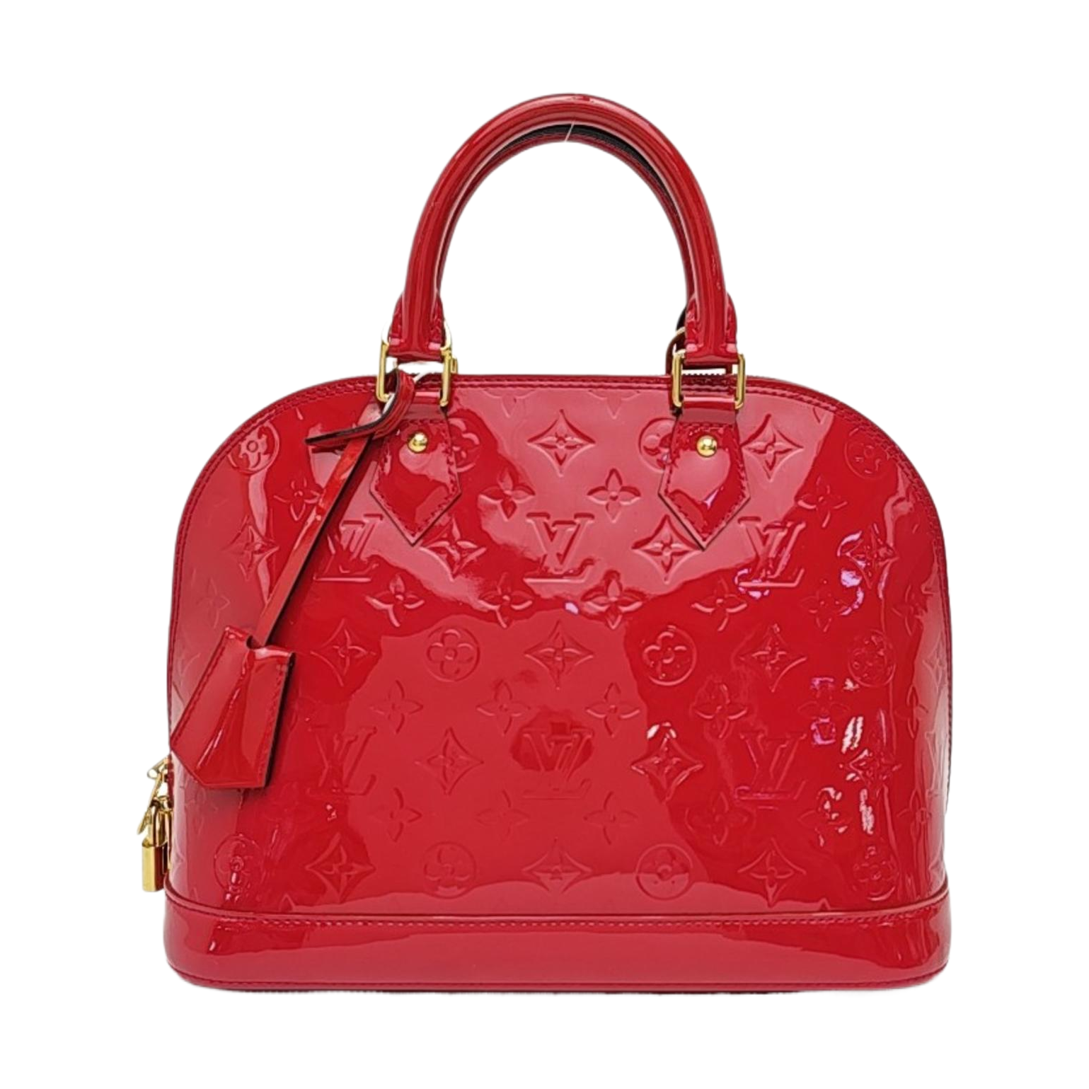 ALMA PM Patent Leather Red