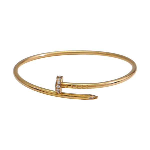 JUSTE UN CLOU 18k Rose Gold Bangle