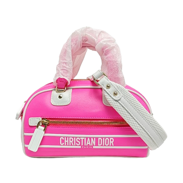 Authenticated pre-owned  Vibe Super Mini Calfskin Pink - Shoulder Bag at Looply