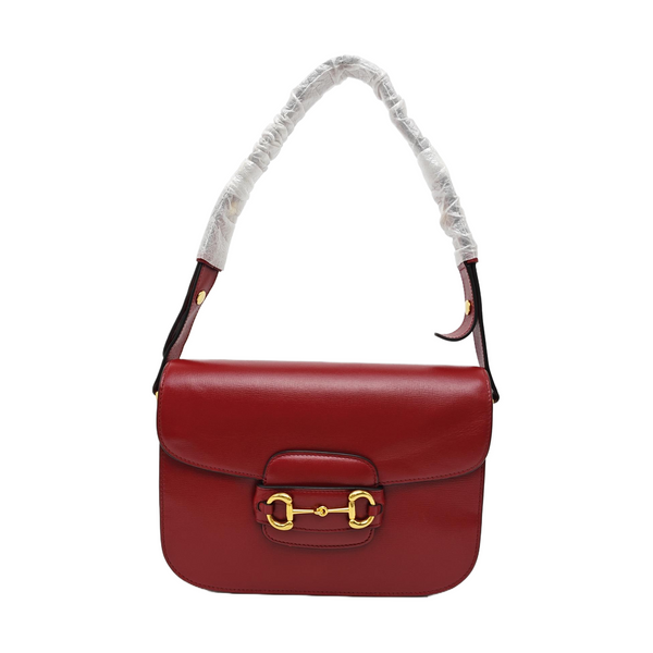 Horsebit 1955 Medium Calfskin Red