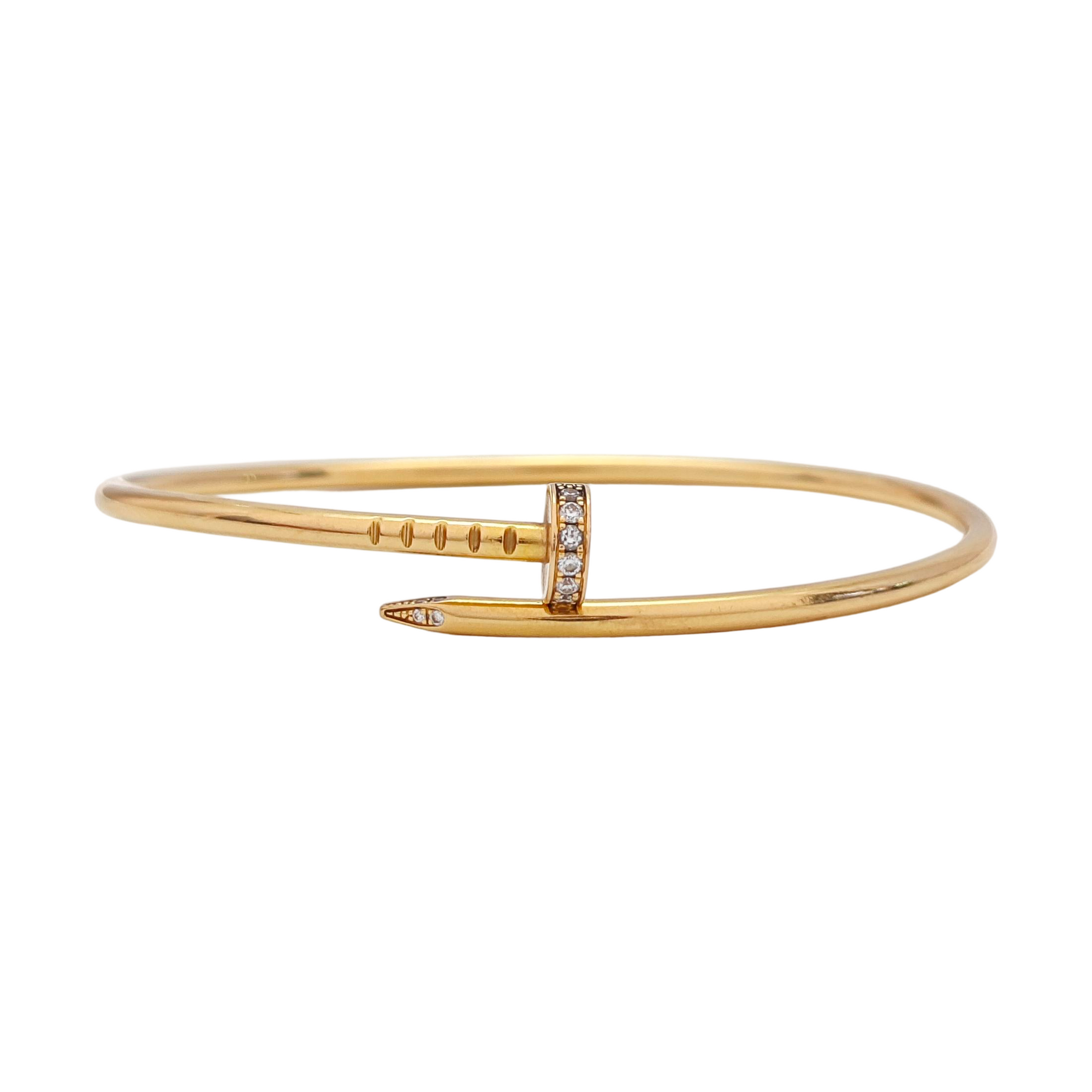 JUSTE UN CLOU 18k Rose Gold Bangle