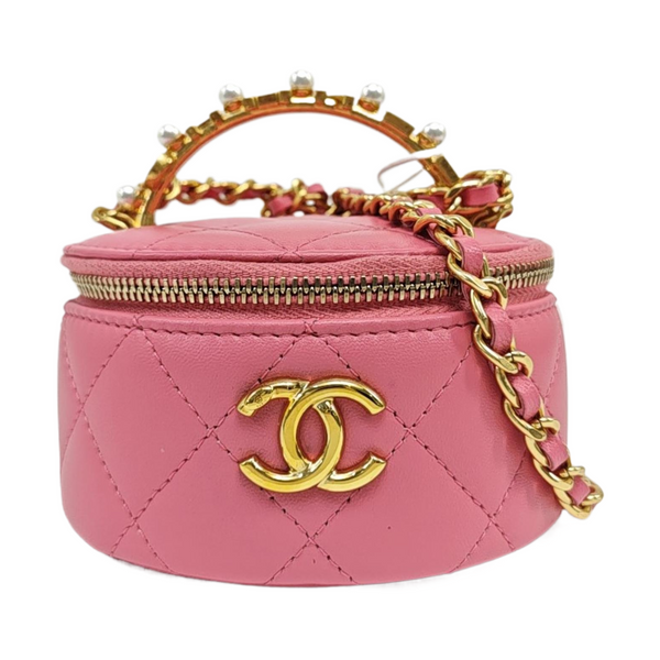 Quilted Lambskin Pink