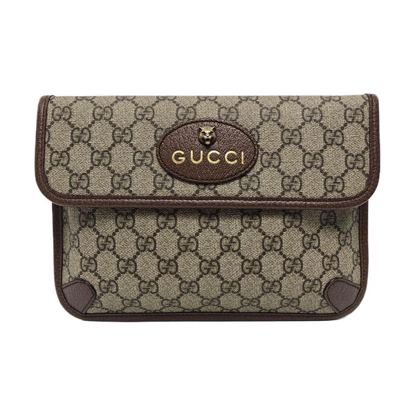 Neo Vintage Monogram Coated Canvas Beige