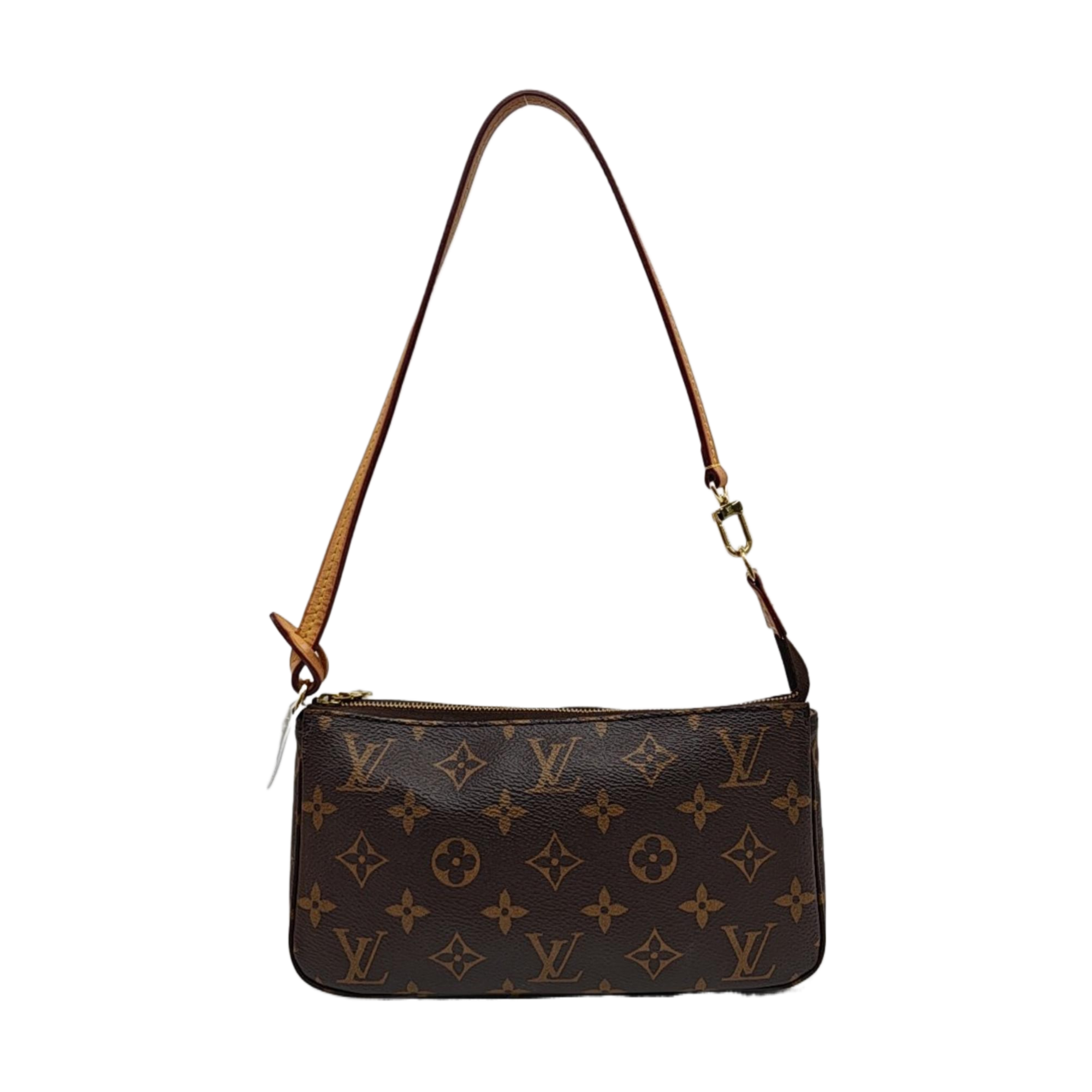 ACCESSOIRES GM Monogram Coated Canvas Brown