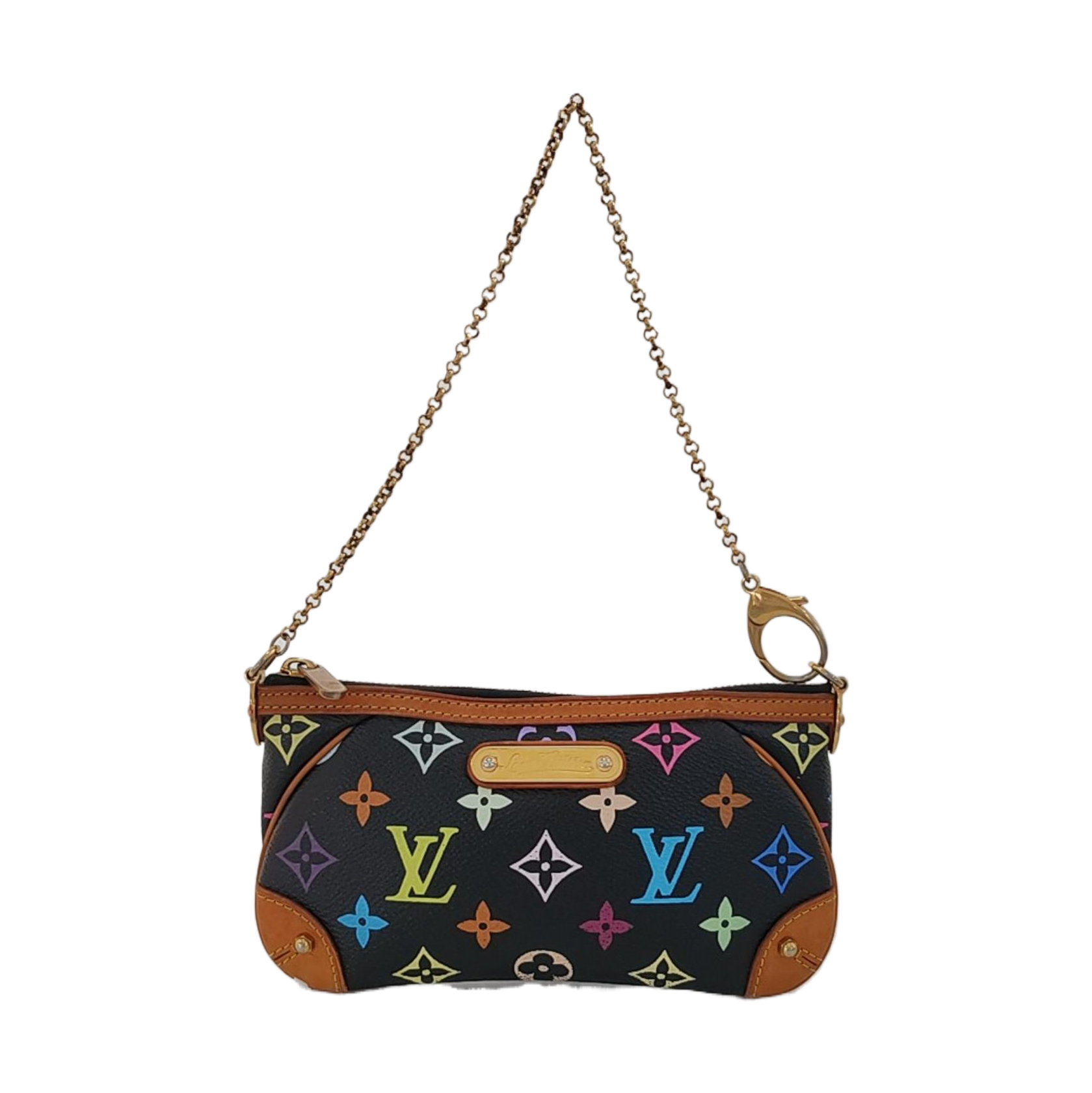 LV × TM VINTAGE MILLA Monogram Coated Canvas Black