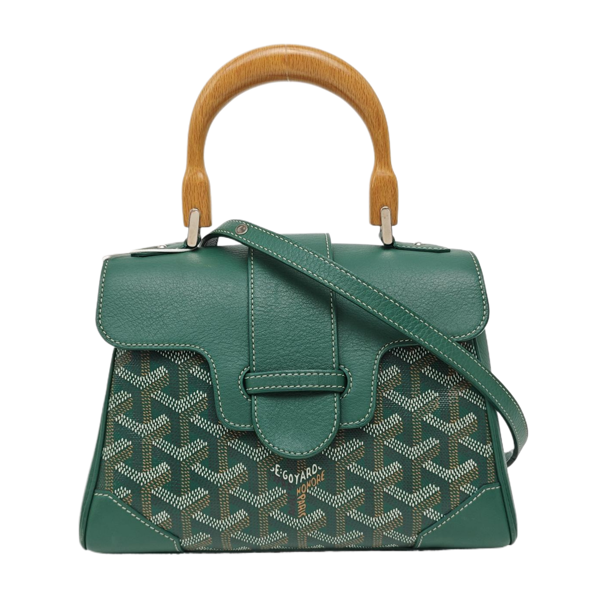 Saïgon Mini Coated Canvas Green