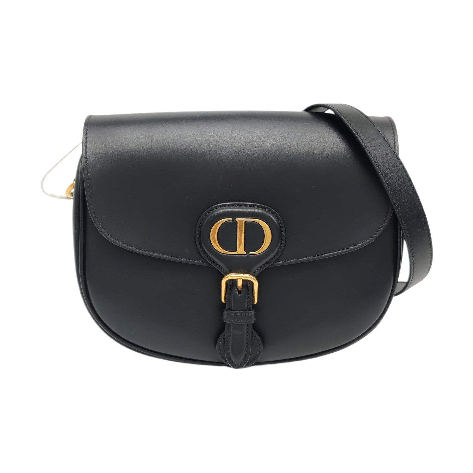 Authenticated pre-owned  Bobby Medium Calfskin Black - Shoulder Bag at Looply
