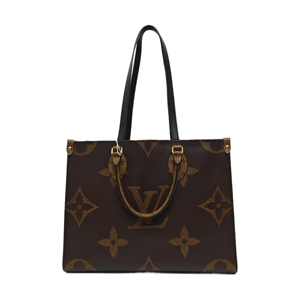 ONTHEGO MM Lona Monogram Revestida Marrón