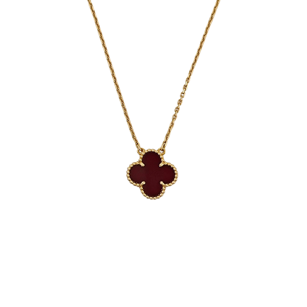Vintage Alhambra 18k Gold Necklace