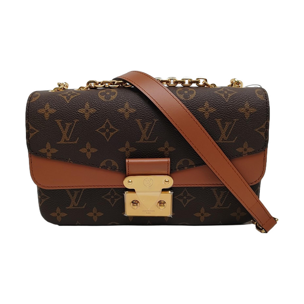 MARCEAU Monogram Coated Canvas Brown