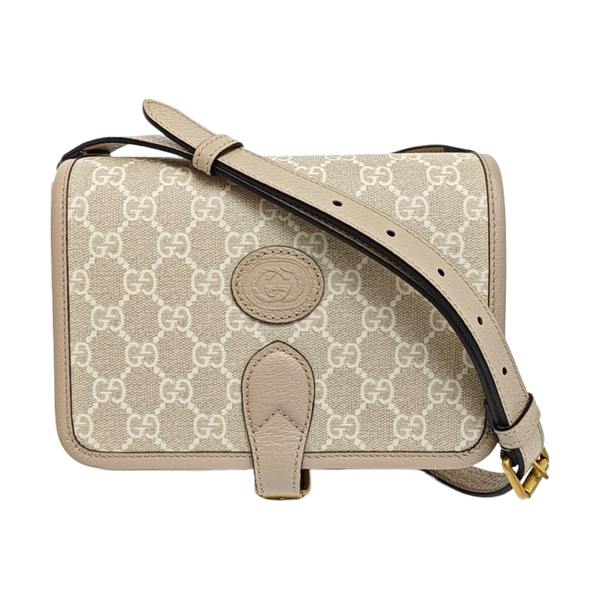 Retro Monogram Coated Canvas Beige