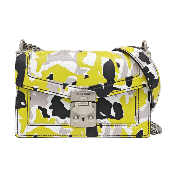Calfskin Shoulder Bag Multicolor