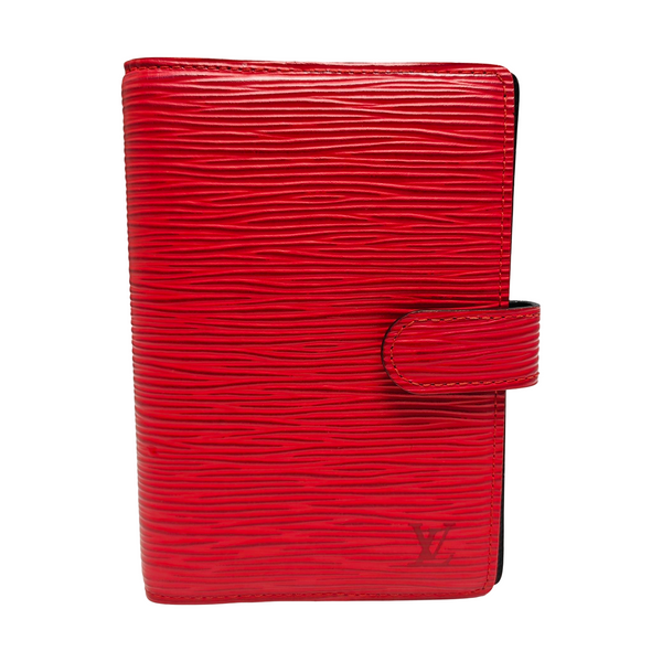 Leather Notebook Red