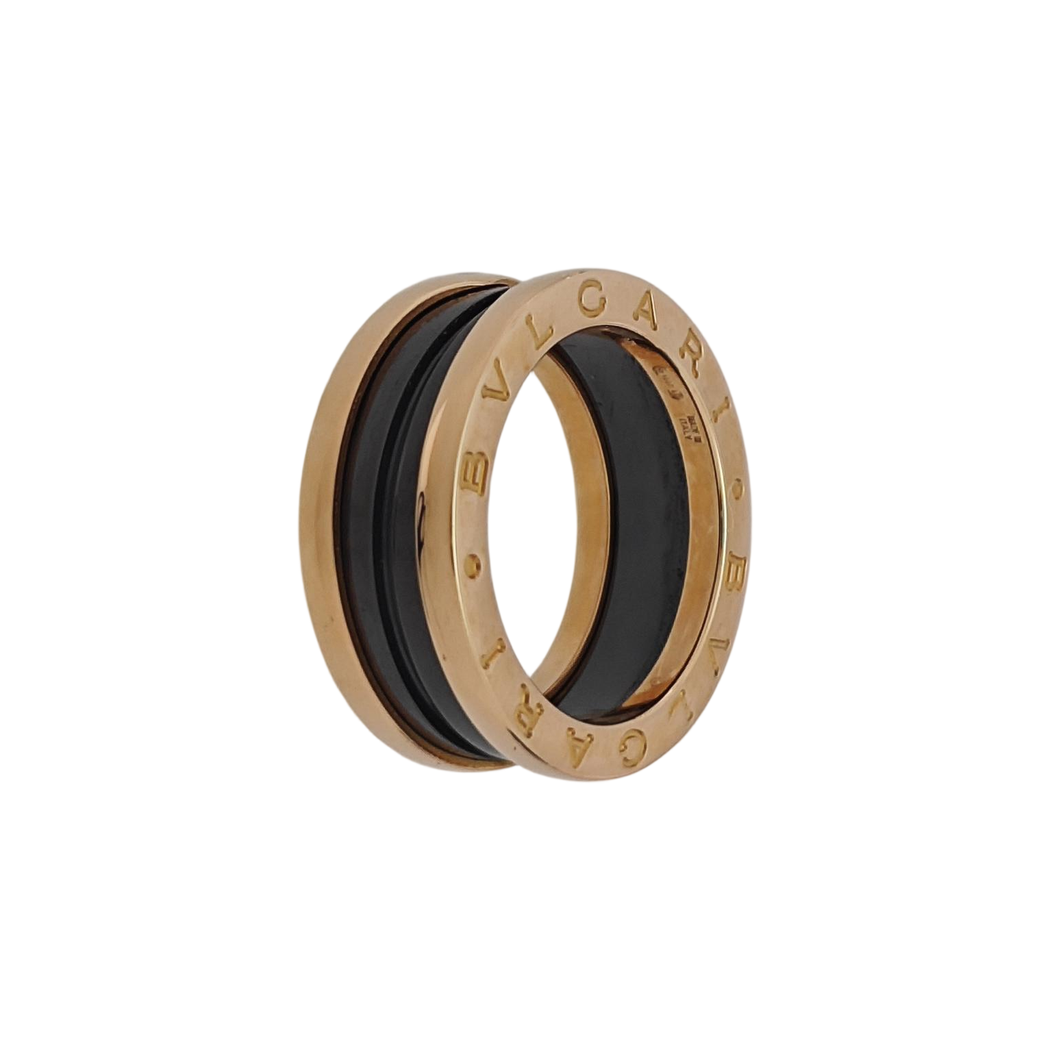 B.ZERO1 18k Rose Gold Ring EU 52