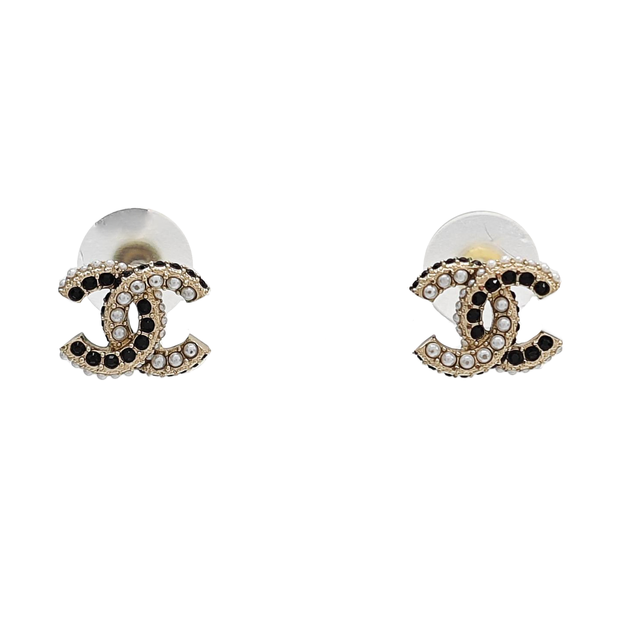 Metal Gold Stud Earrings