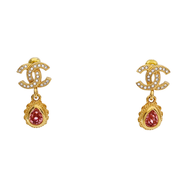 Metal Gold Stud Earrings