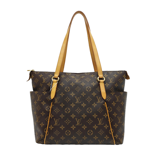 TOTALLY MM Monogram Coated Canvas Brown