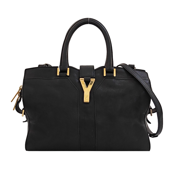 CHYC Y LIGNE Small Calfskin Black