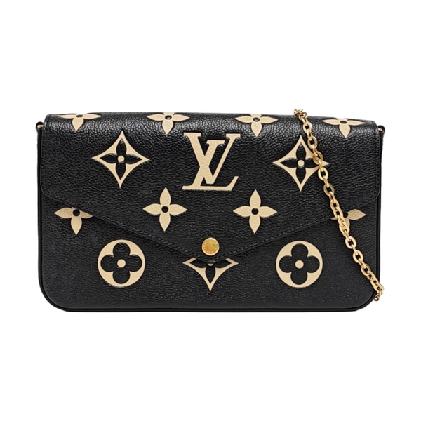 FÉLICIE Monogram Calfskin Black